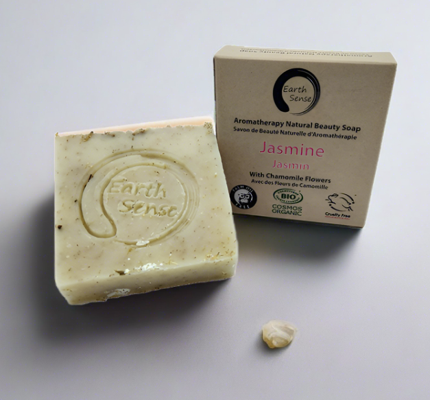 Savon Solide Bio Jasmin & Fleurs de Camomille 90 g