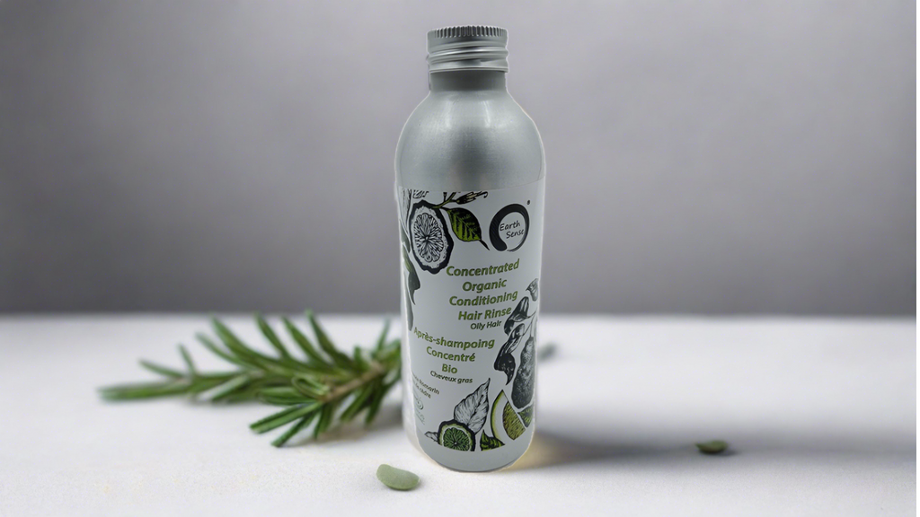 Soin Rinçant Concentré Bio au Romarin – Cheveux Gras 200 ml