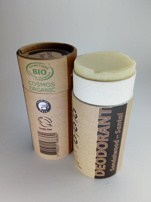 Déodorant Naturel Bio Santal 100 ml – Emballage Papier Recyclé