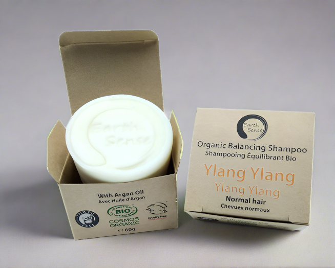 Shampoing Solide Bio Ylang-Ylang – Tous Types de Cheveux 60 g