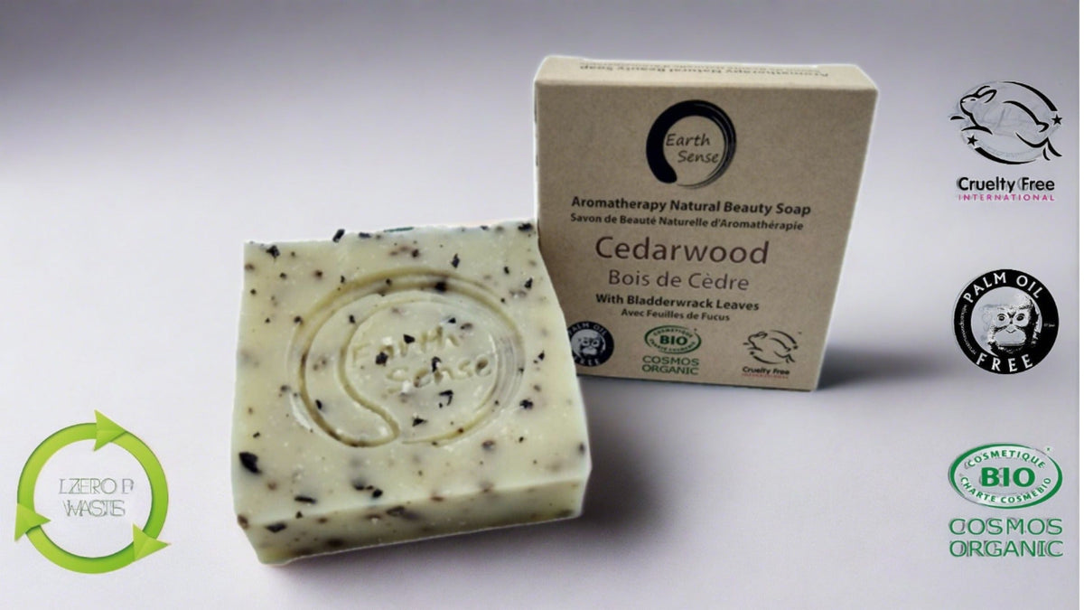 Savon Solide Bio Bois de Cèdre & Algue Fucus 90 g