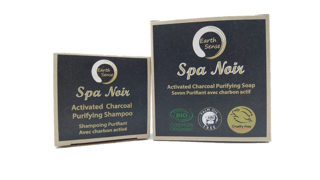 Savon Solide Bio Spa Noir au Charbon Actif 90 g