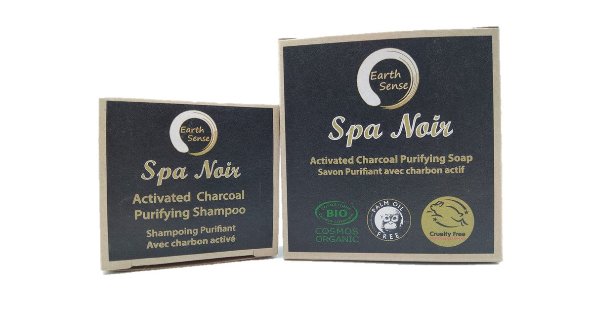 Savon Solide Bio Spa Noir au Charbon Actif 90 g