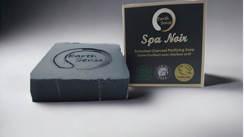 Savon Solide Bio Spa Noir au Charbon Actif 90 g